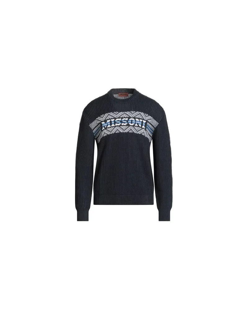 Missoni STRICKWAREN - Pulloverauf YOOX.COM Marineblau