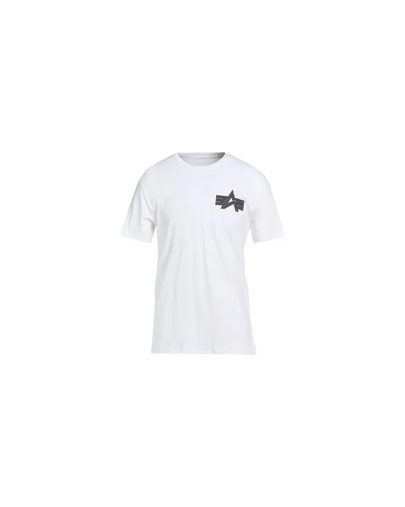 Alpha Industries TOPS - T-shirtsauf YOOX.COM Weiß