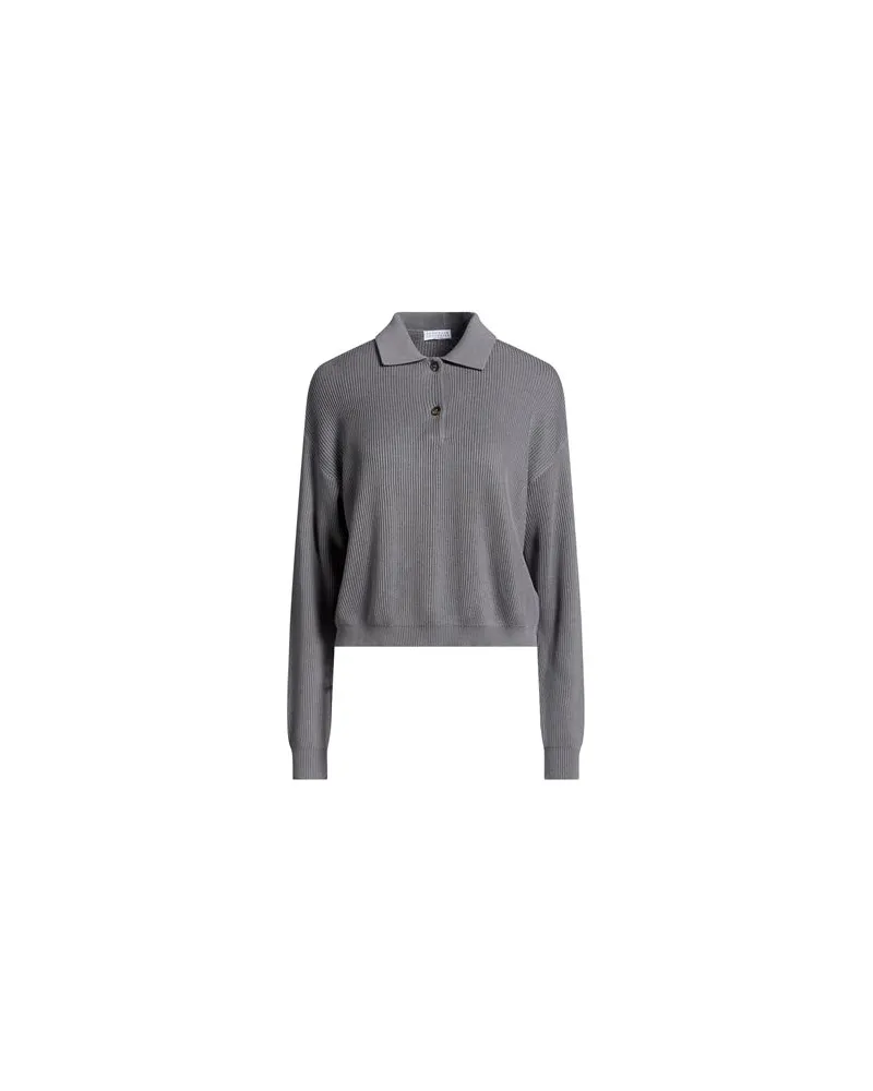 Brunello Cucinelli STRICKWAREN - Pulloverauf YOOX.COM Grau