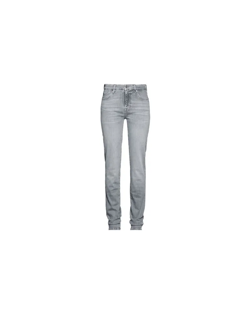 7 for all mankind HOSEN & RÖCKE - Jeanshosenauf YOOX.COM Hellgrau