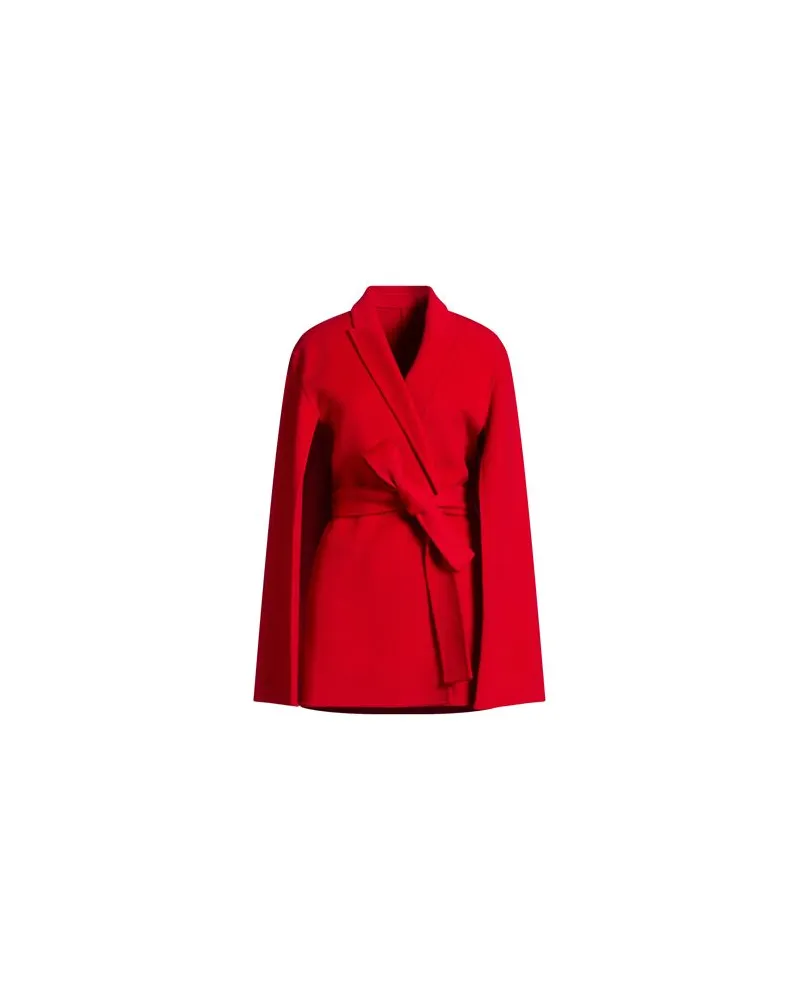 Alberta Ferretti JACKEN & MÄNTEL - Capesauf YOOX.COM Rot