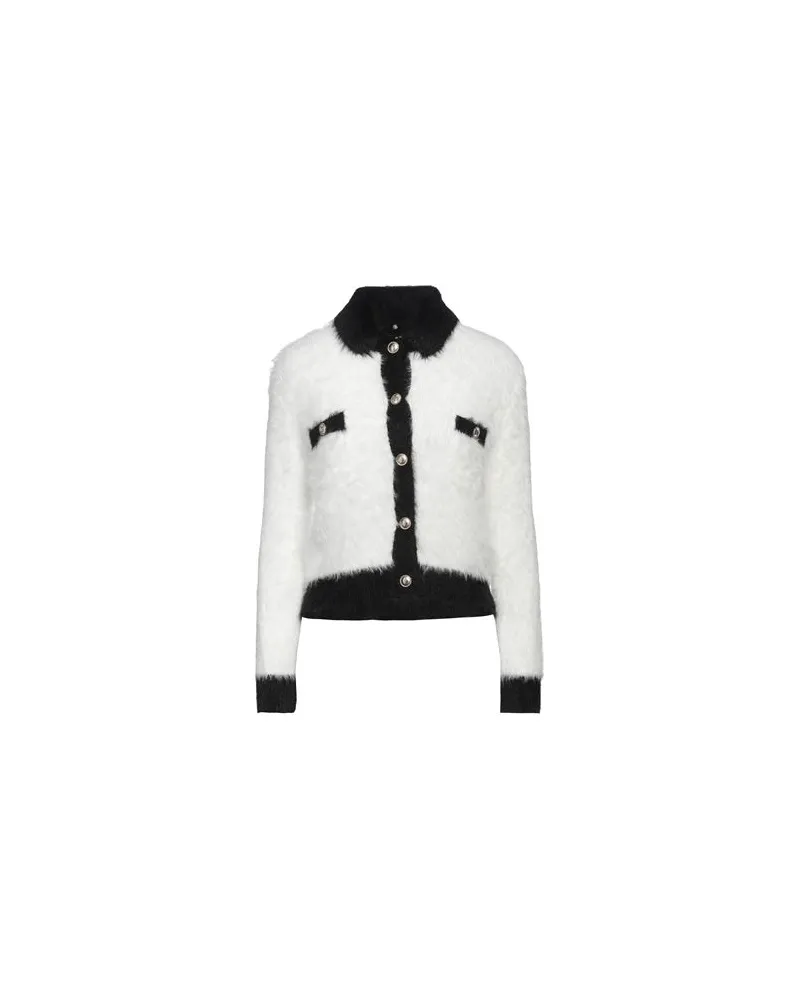 Maje STRICKWAREN - Strickjackenauf YOOX.COM Weiß