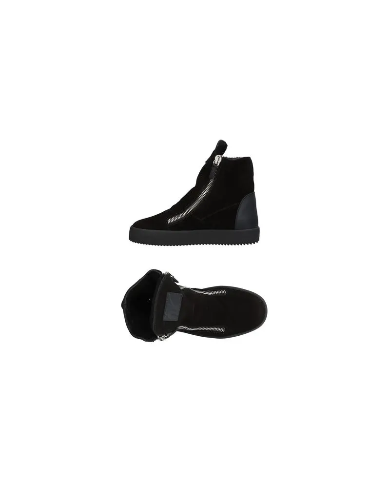 Giuseppe Zanotti SCHUHE - Sneakersauf YOOX.COM Schwarz