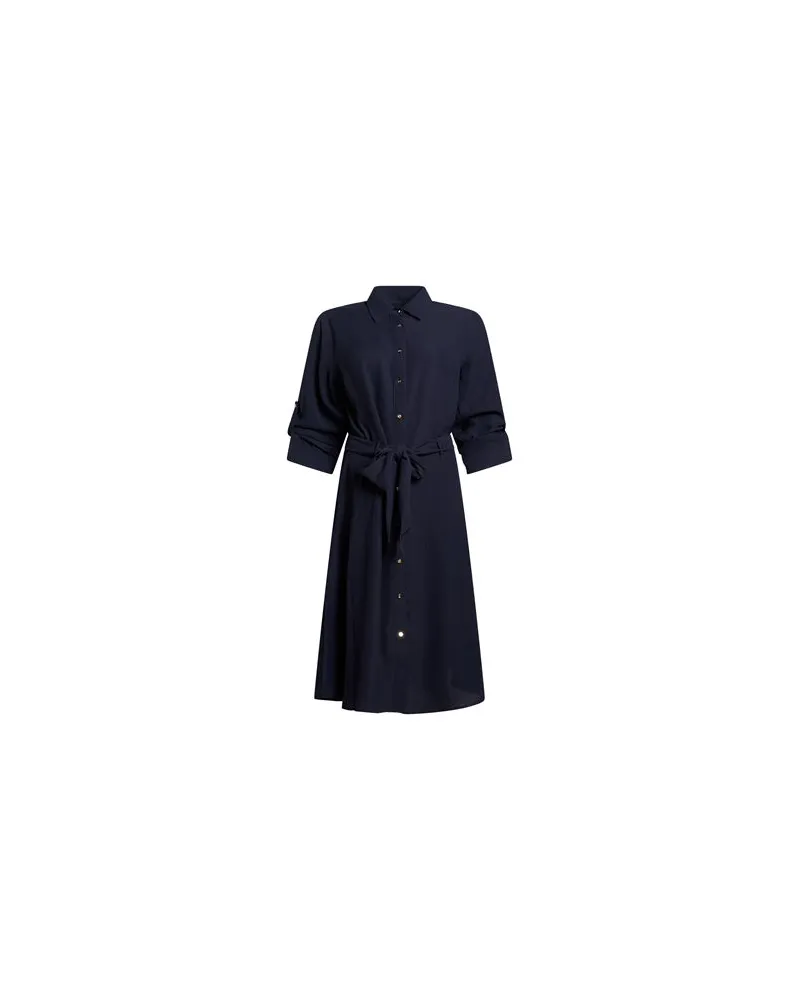 Ralph Lauren KLEIDER - Midi-Kleiderauf YOOX.COM Marineblau