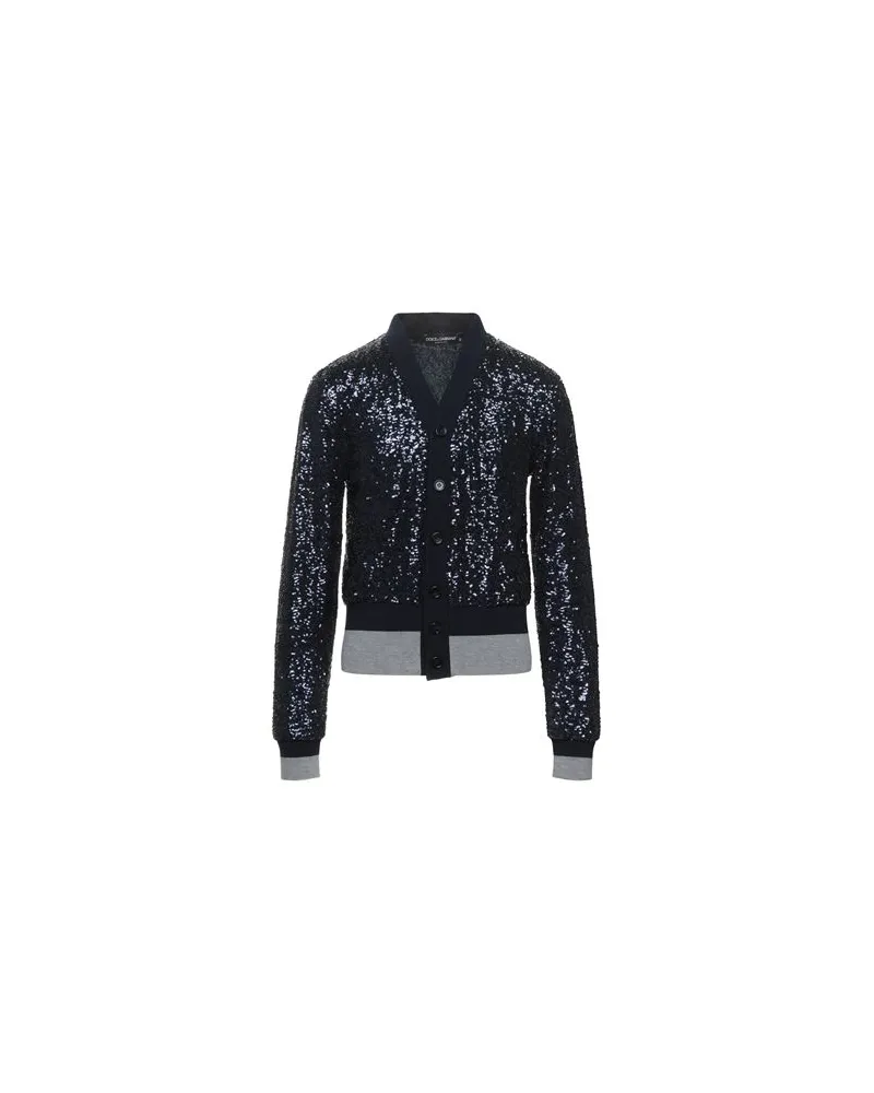 Dolce & Gabbana STRICKWAREN - Strickjackenauf YOOX.COM Nachtblau