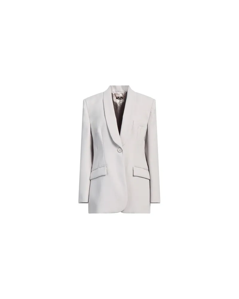 Elisabetta Franchi ANZÜGE und CO-ORDS - Blazersauf YOOX.COM Hellgrau