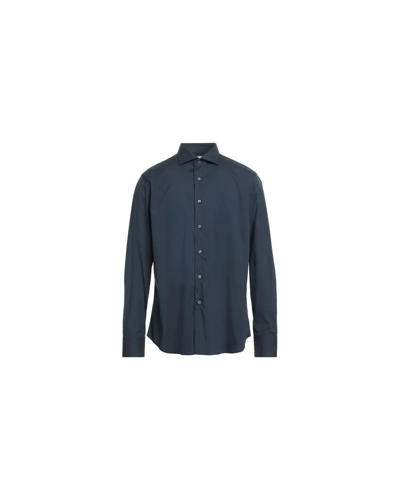 Alessandro Gherardi SOFT  - TOPS - Hemdenauf YOOX.COM Nachtblau