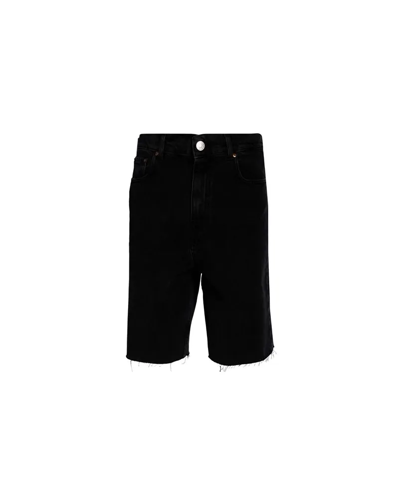 VICOLO HOSEN & RÖCKE - Jeansshortsauf YOOX.COM Schwarz