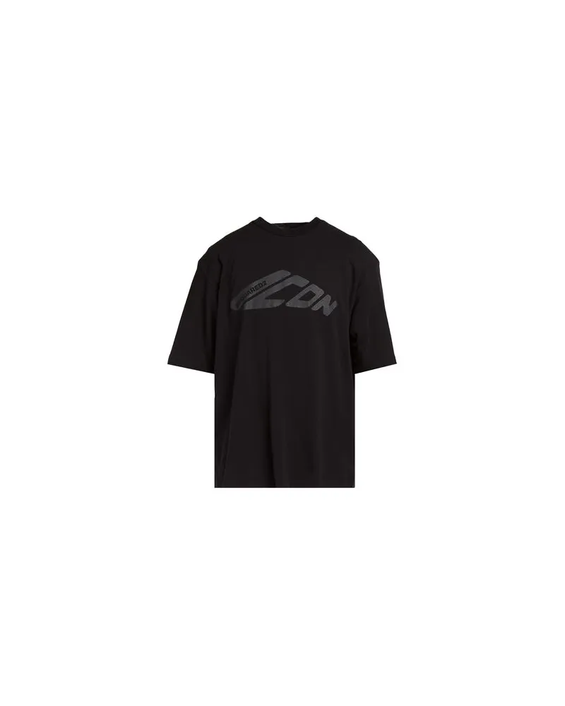 Dsquared2 TOPS - T-shirtsauf YOOX.COM Schwarz