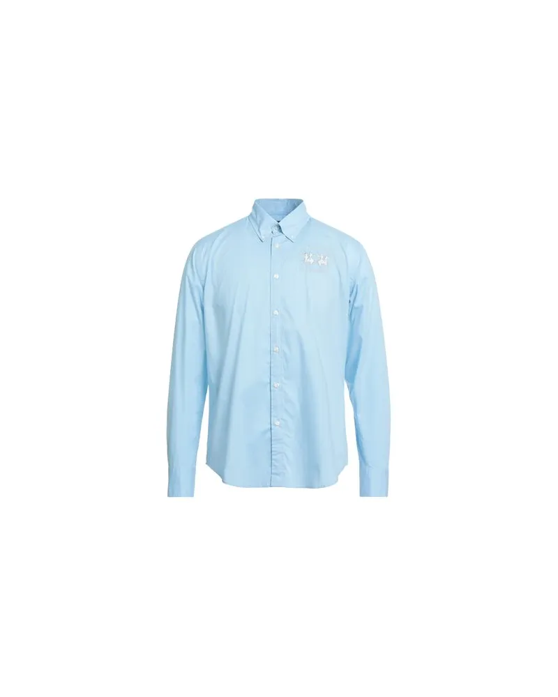 La Martina TOPS - Hemdenauf YOOX.COM Himmelblau