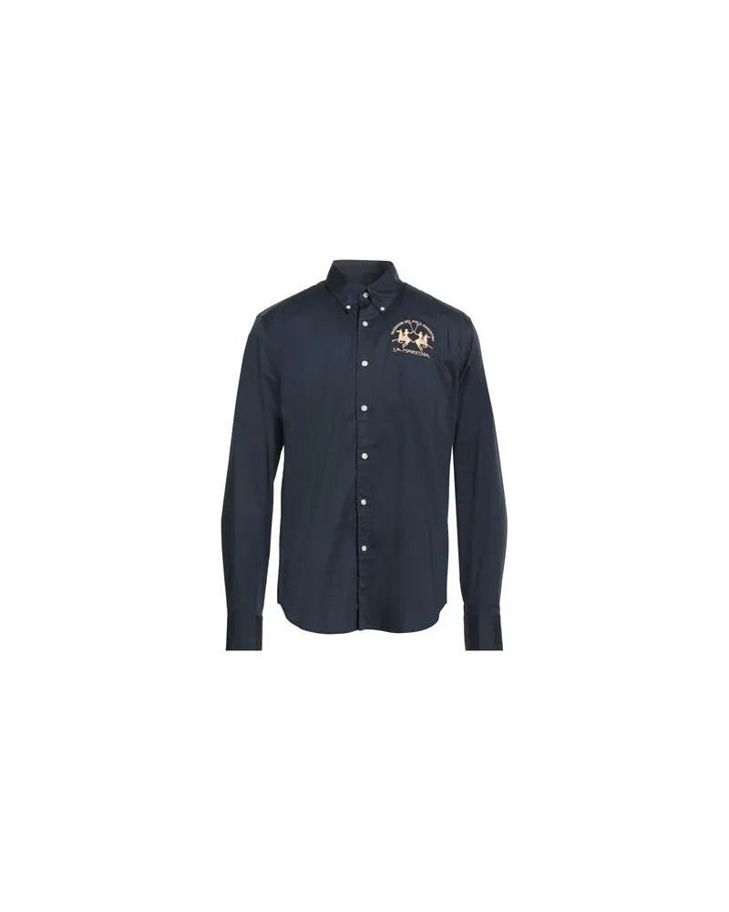 La Martina TOPS - Hemdenauf YOOX.COM Nachtblau
