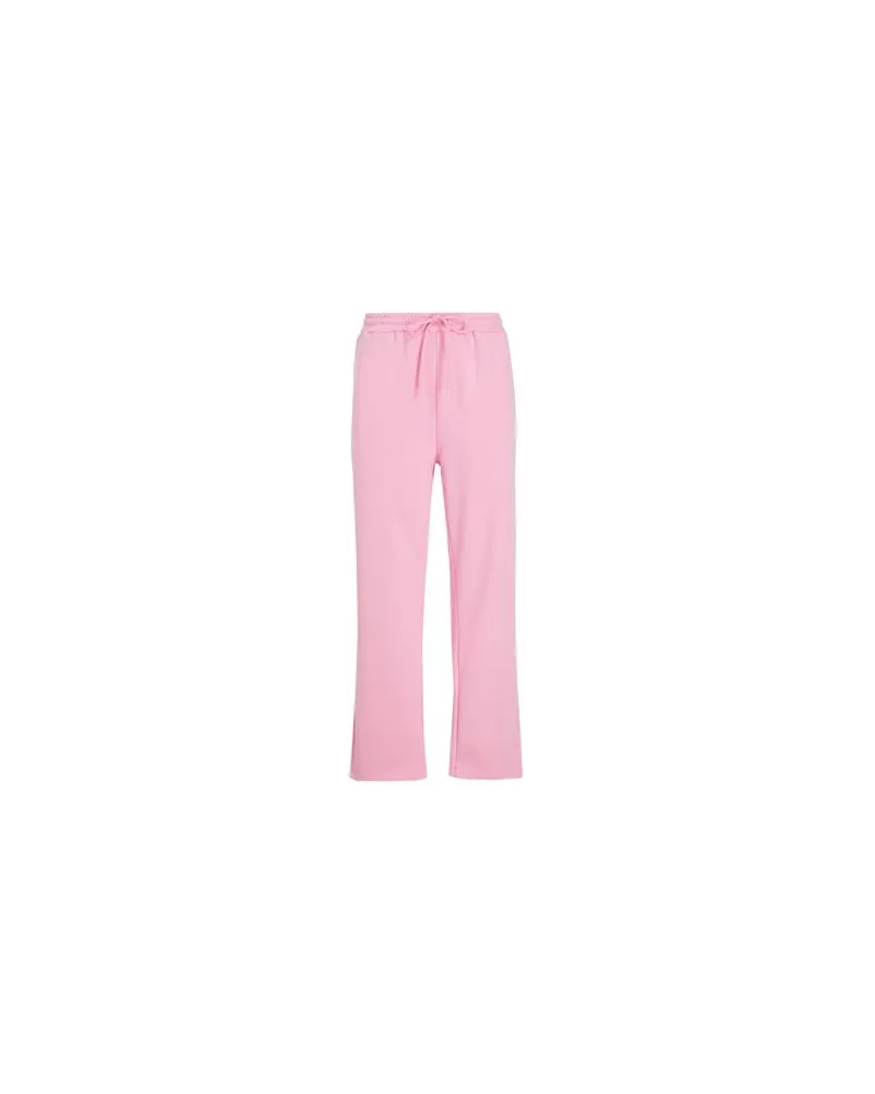 8 by Yoox ORGANIC COTTON WIDE LEG SWEATPANTS  - HOSEN & RÖCKE - Hosenauf YOOX.COM Rosa