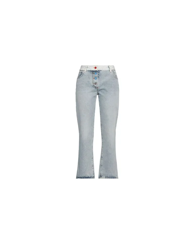 OFF-WHITE HOSEN & RÖCKE - Jeanshosenauf YOOX.COM Blau