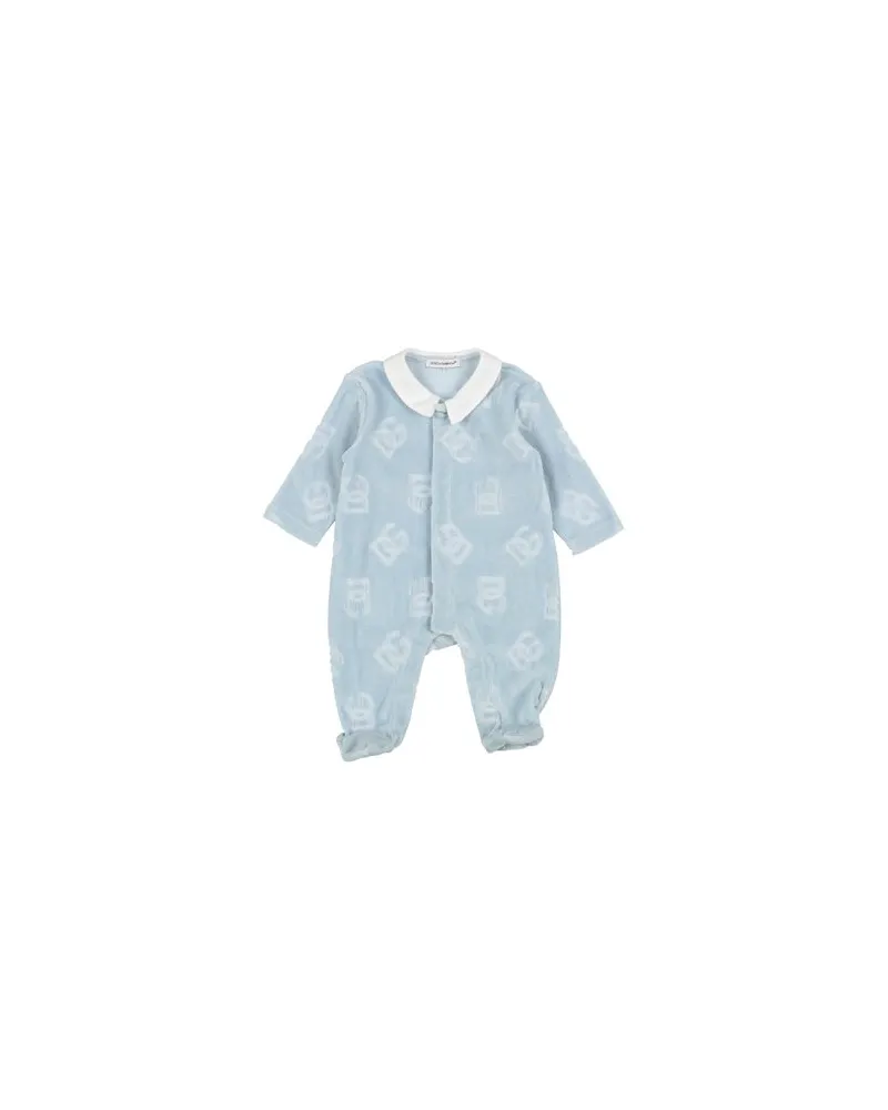 Dolce & Gabbana NEUGEBORENE - Babystrampler & -Latzhoseauf YOOX.COM Himmelblau