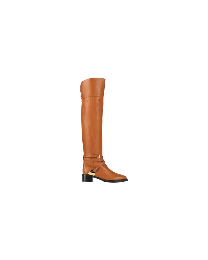 Elisabetta Franchi SCHUHE - Stiefelauf YOOX.COM Lederfarben