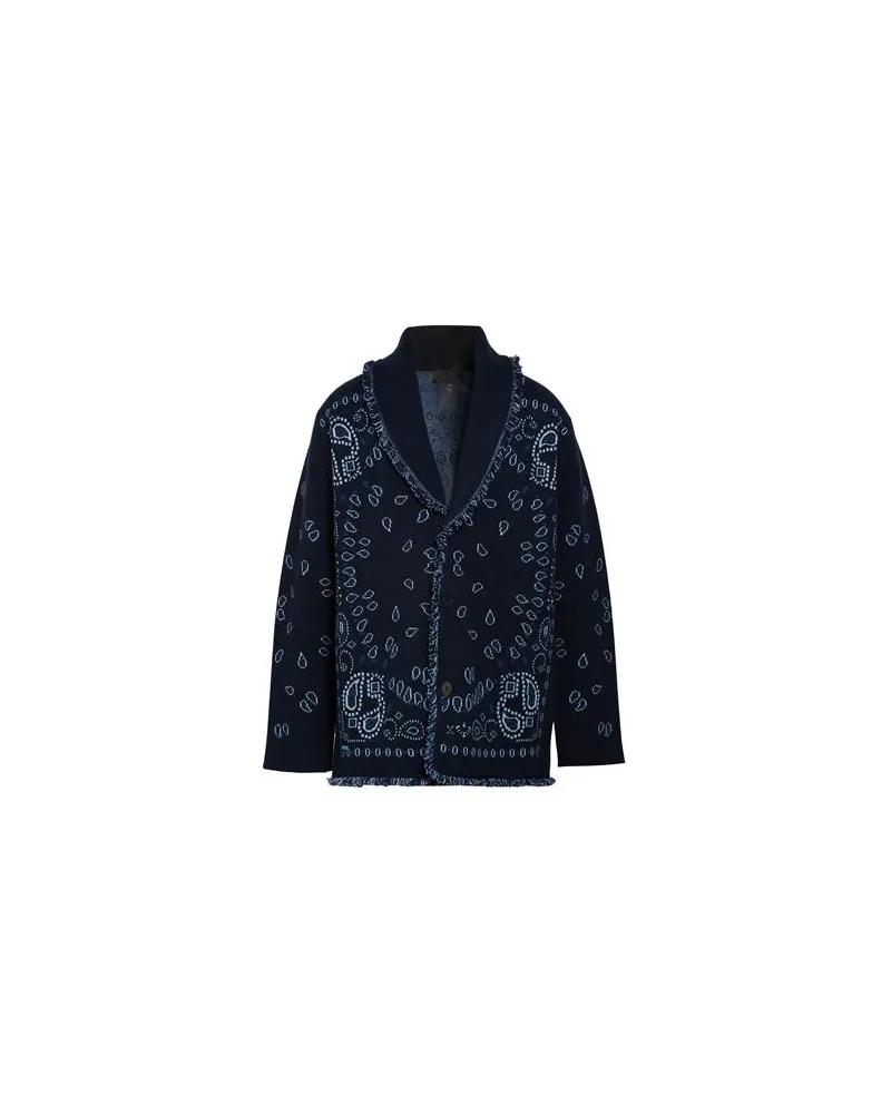 Alanui STRICKWAREN - Strickjackenauf YOOX.COM Nachtblau
