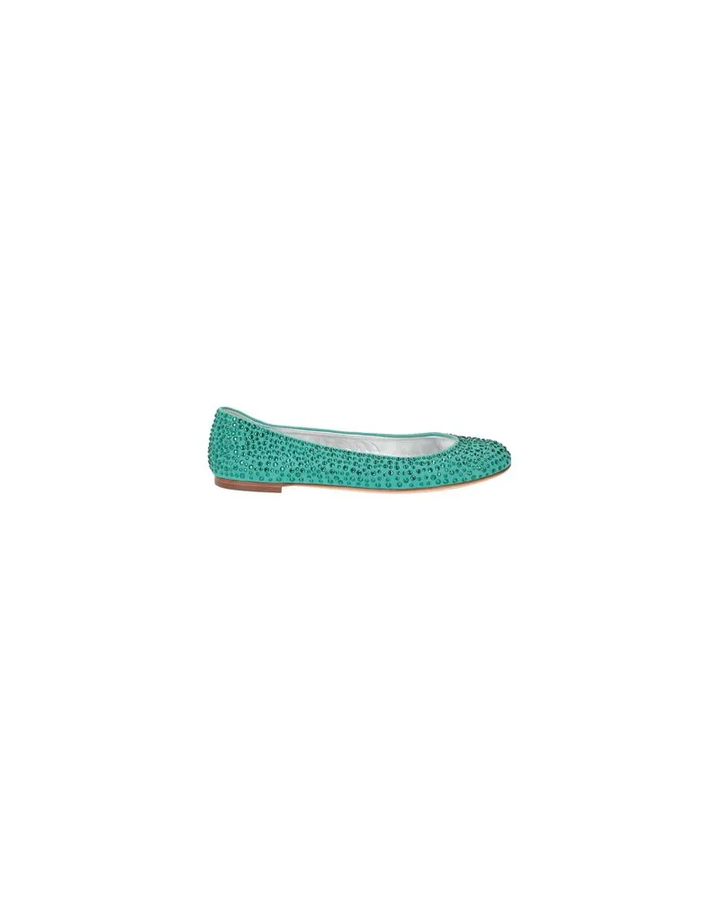 Giuseppe Zanotti SCHUHE - Ballerinasauf YOOX.COM Smaragdgrün