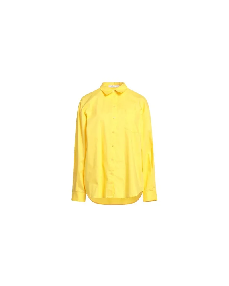 NA-KD TOPS - Hemdenauf YOOX.COM Gelb