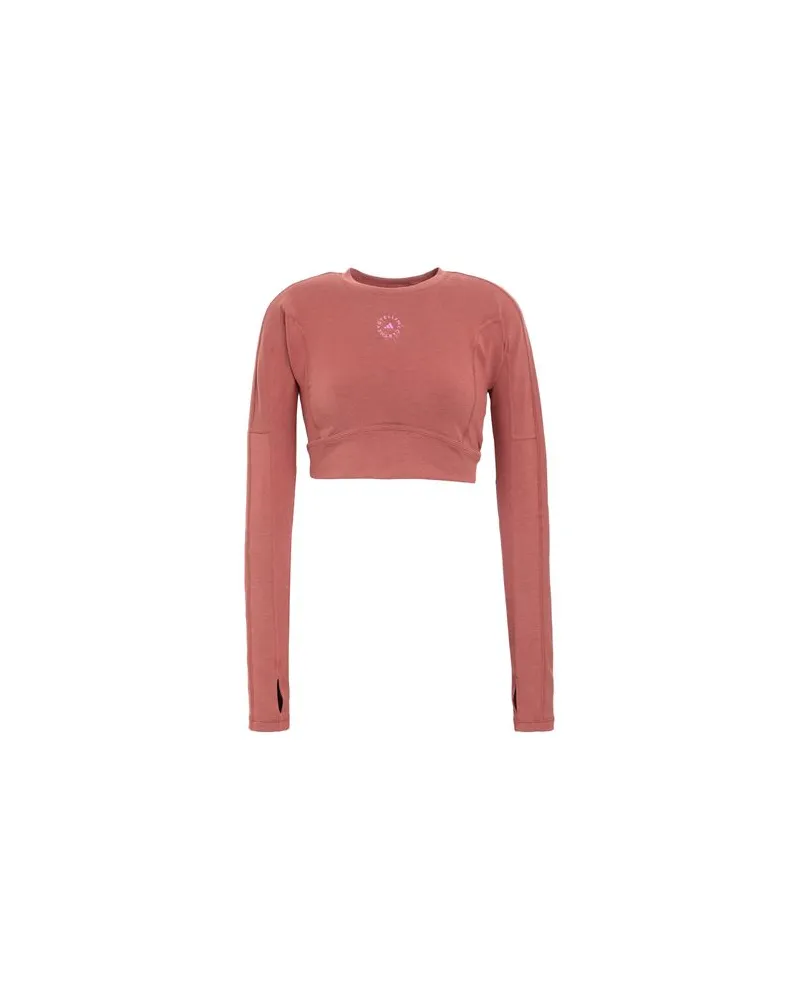 adidas ASMC TST CROP TOPS - T-shirtsauf YOOX.COM Rostrot