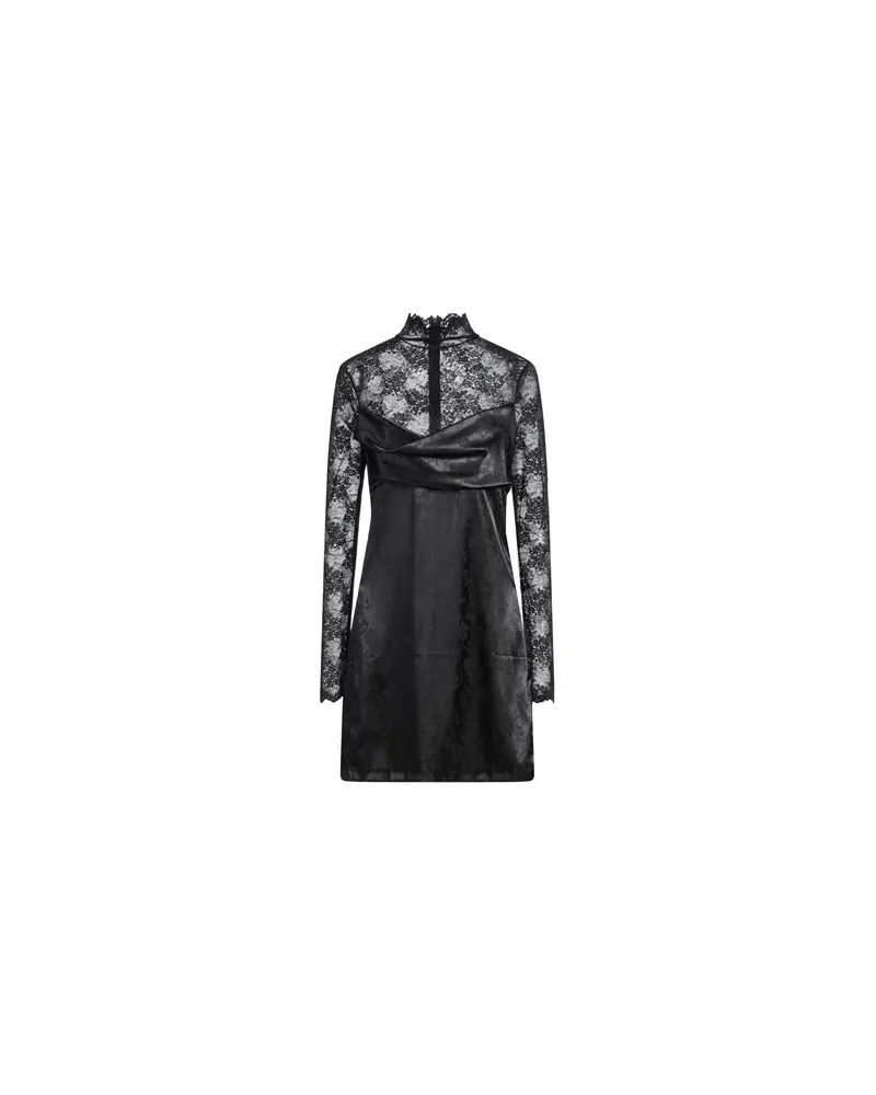 Versace Jeans KLEIDER - Mini-Kleiderauf YOOX.COM Schwarz