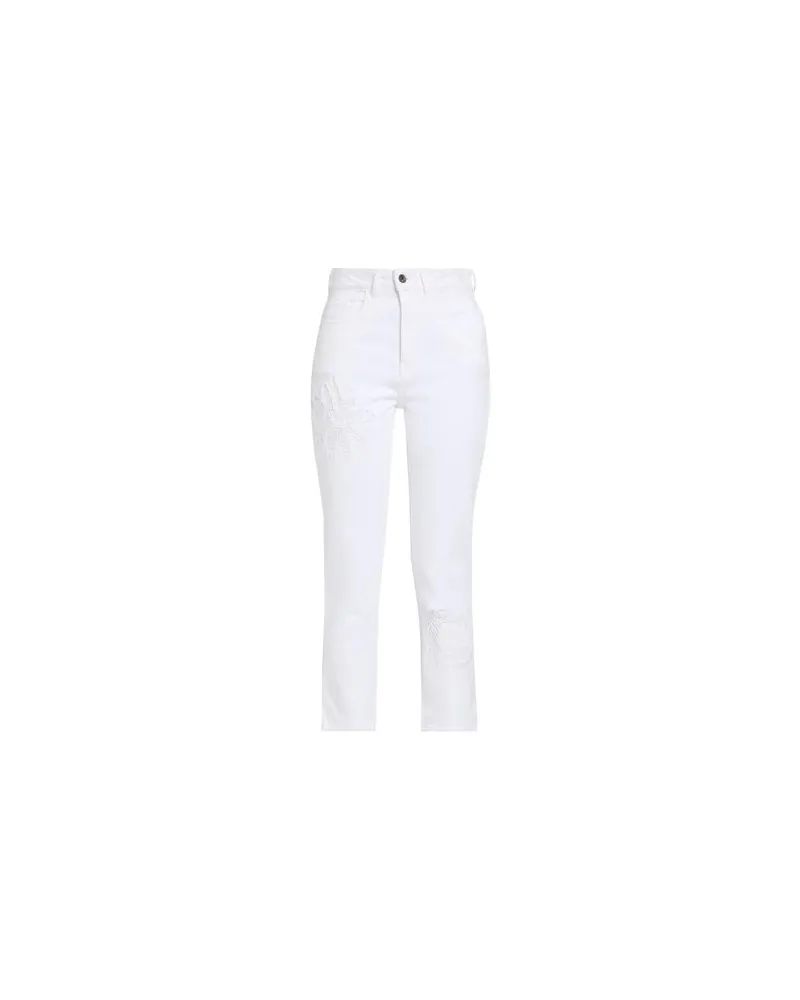 Angelo Marani HOSEN & RÖCKE - Jeanshosenauf YOOX.COM Weiß