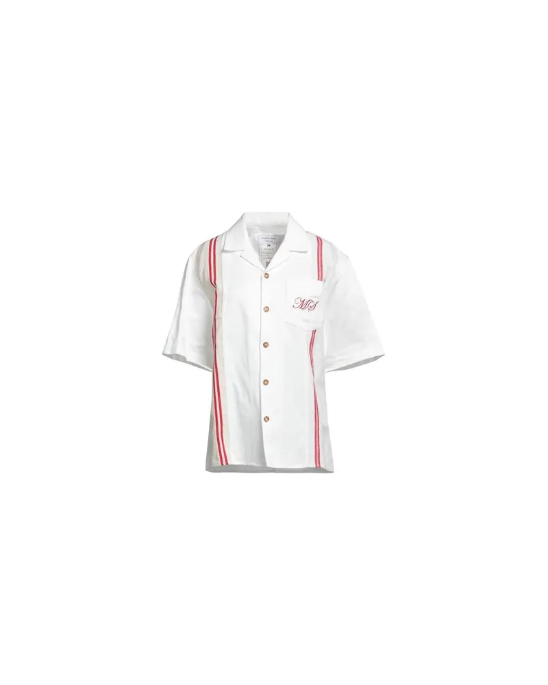 Marine Serre TOPS - Hemdenauf YOOX.COM Weiß