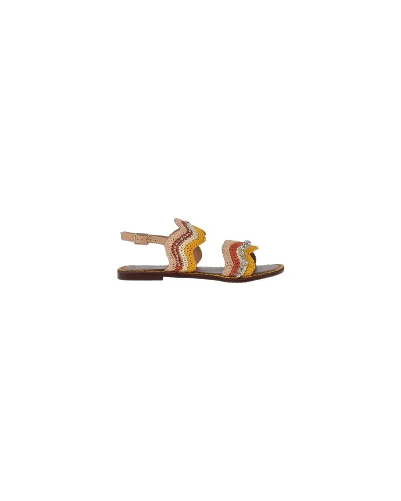 CAFèNOIR  SCHUHE - Sandalenauf YOOX.COM Gelb