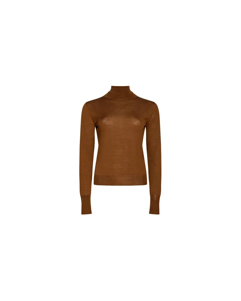 Roberto Collina STRICKWAREN - Rollkragenpulloverauf YOOX.COM Braun