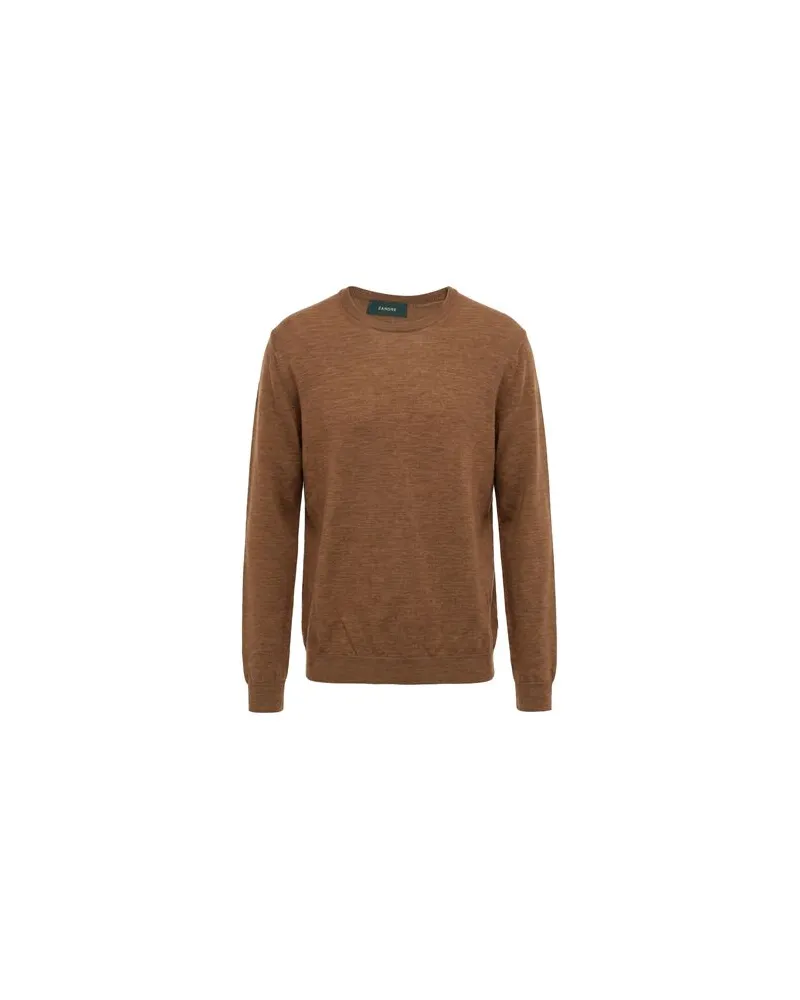 Zanone STRICKWAREN - Pulloverauf YOOX.COM Hellbraun