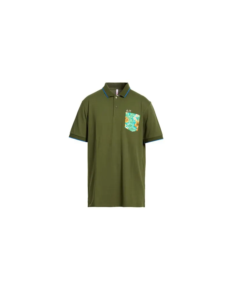 Sun68 TOPS - Poloshirtsauf YOOX.COM Militärgrün