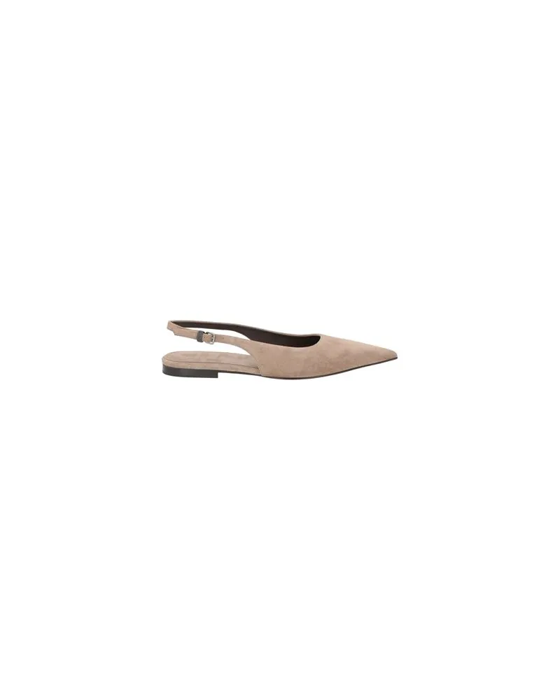 Brunello Cucinelli SCHUHE - Ballerinasauf YOOX.COM Maulwurfsgrau