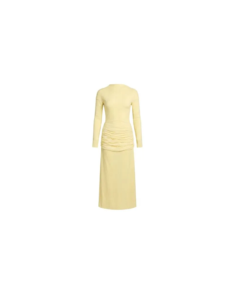 Givenchy KLEIDER - Maxi-Kleiderauf YOOX.COM Pastellgelb