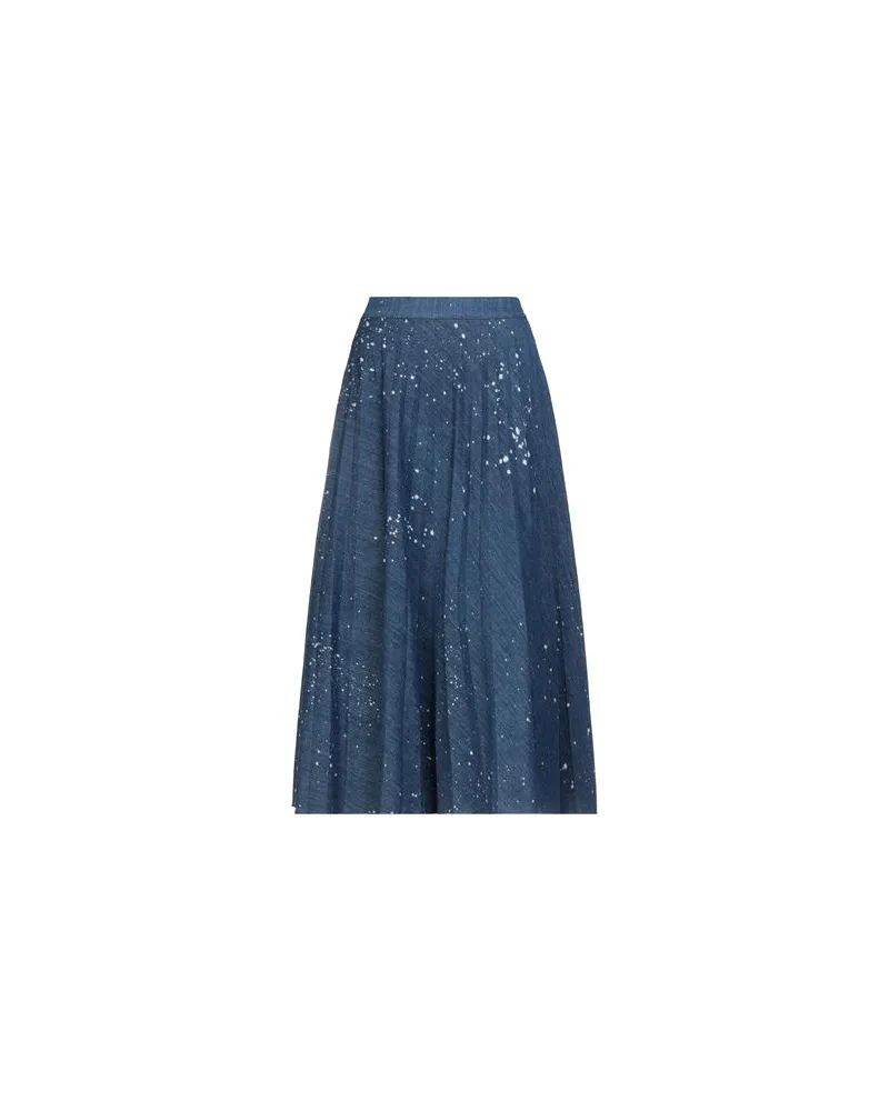 ALYSI HOSEN & RÖCKE - Jeansröckeauf YOOX.COM Blau