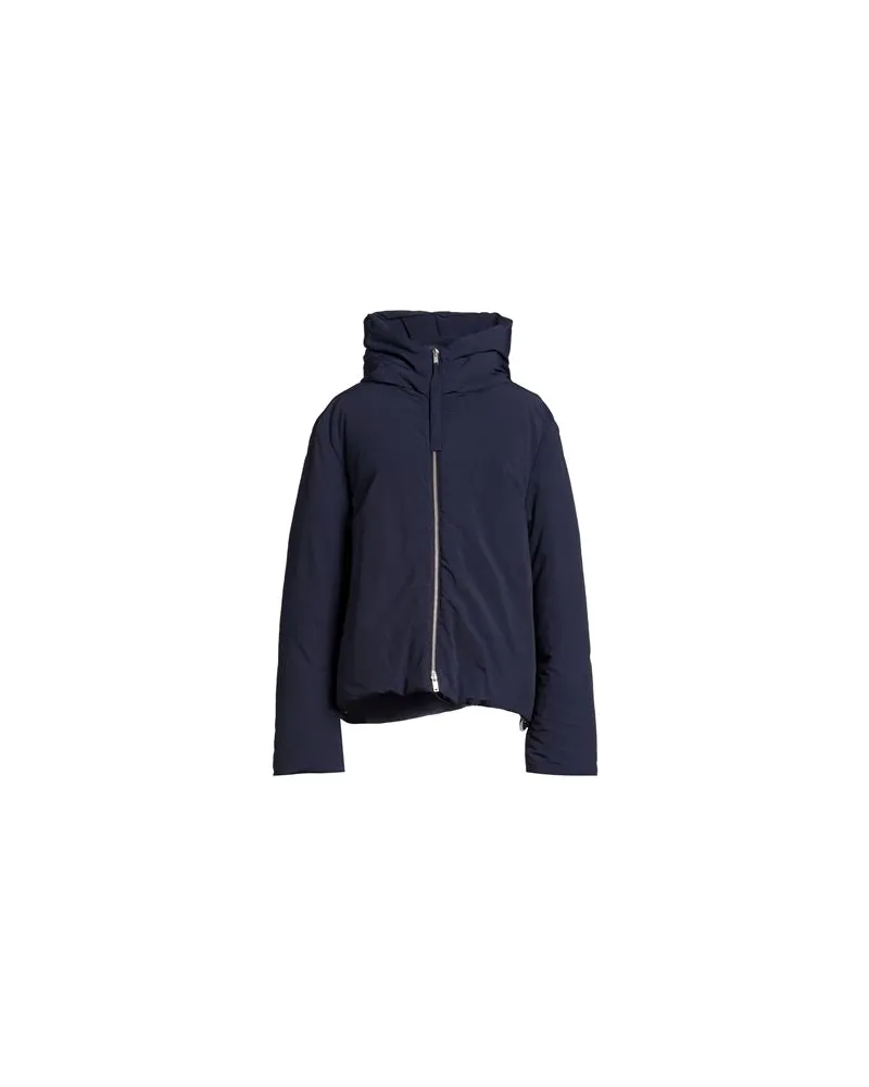 Jil Sander JACKEN & MÄNTEL - Pufferjacken & Daunenjackenauf YOOX.COM Marineblau