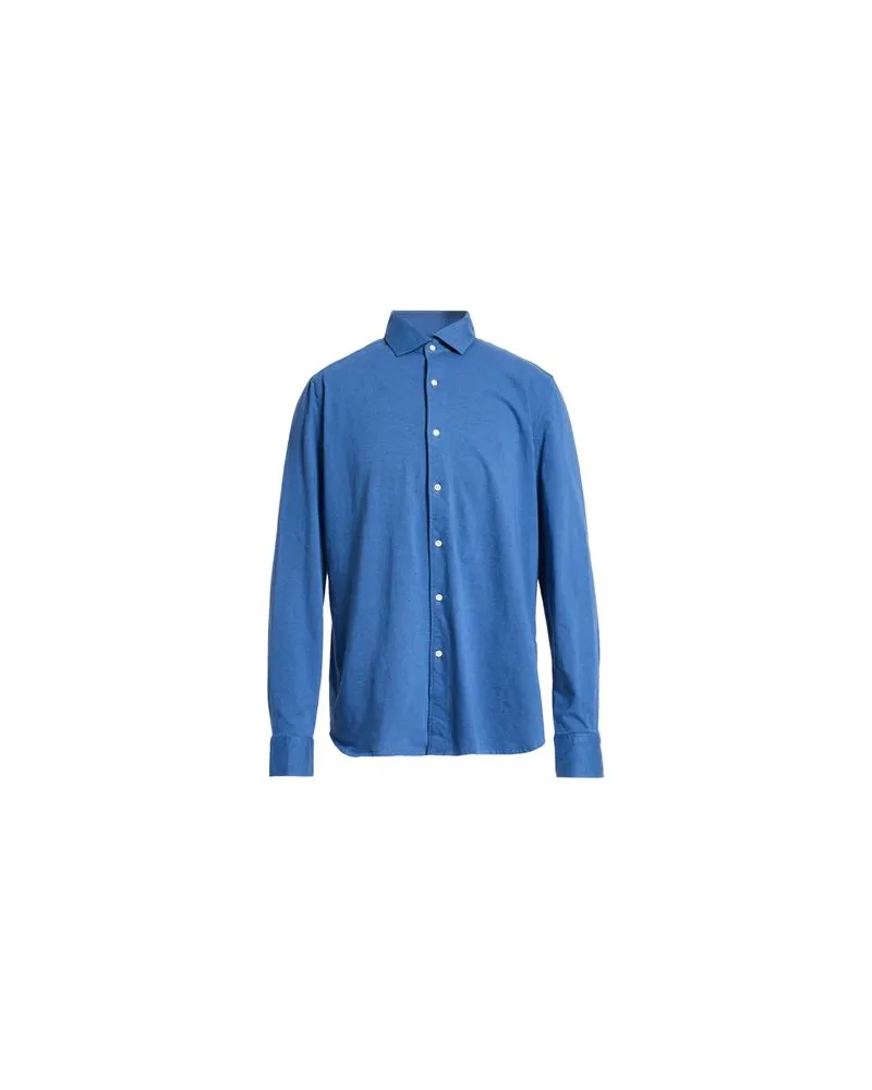 Luigi Borrelli TOPS - Hemdenauf YOOX.COM Blau