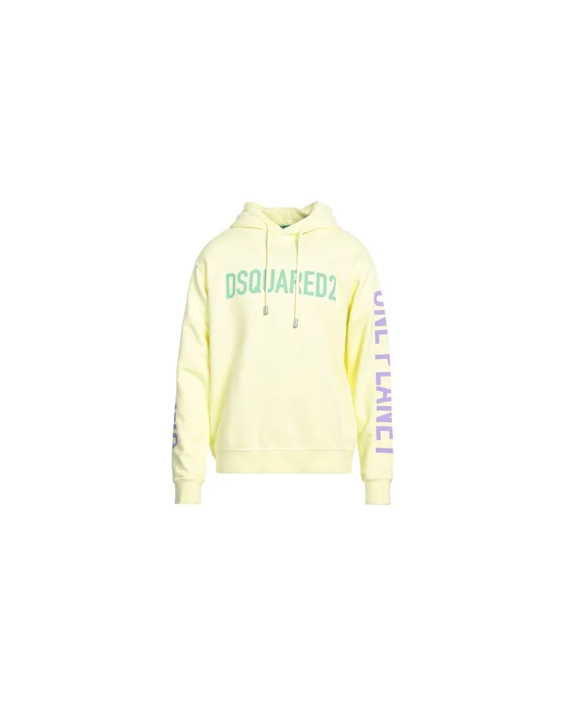 Dsquared2 TOPS - Sweatshirtsauf YOOX.COM Pastellgelb