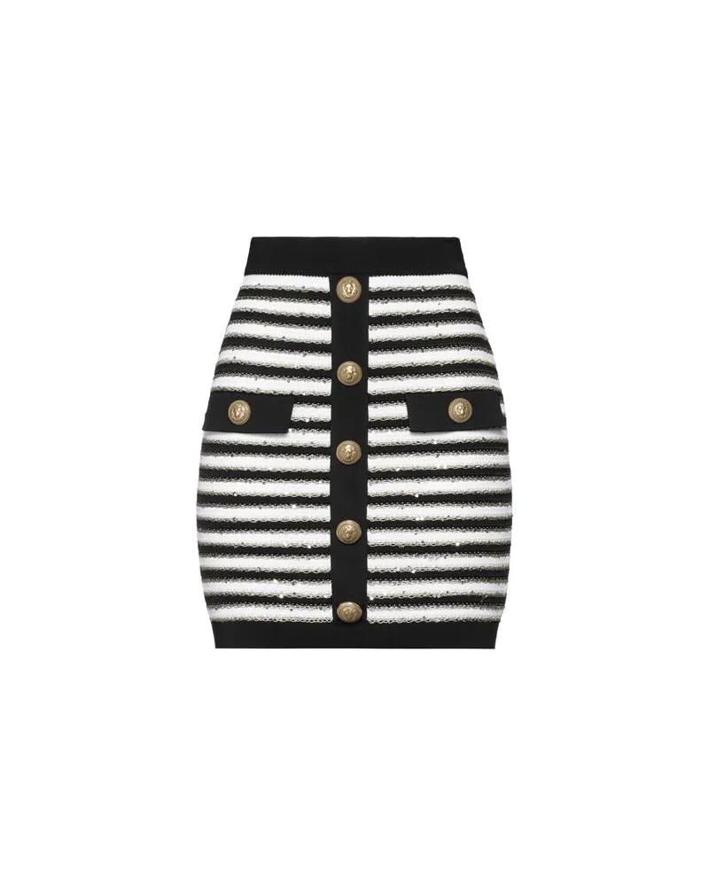 Balmain HOSEN & RÖCKE - Miniröckeauf YOOX.COM Weiß