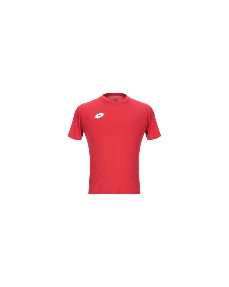 Lotto Leggenda TOPS - T-shirtsauf YOOX.COM Rot