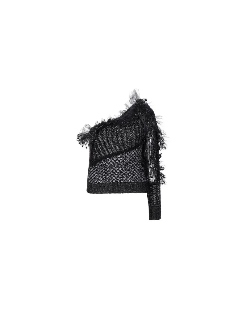 Alberta Ferretti STRICKWAREN - Pulloverauf YOOX.COM Schwarz