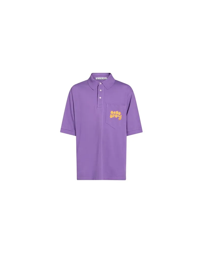 Acne Studios TOPS - Poloshirtsauf YOOX.COM Malve