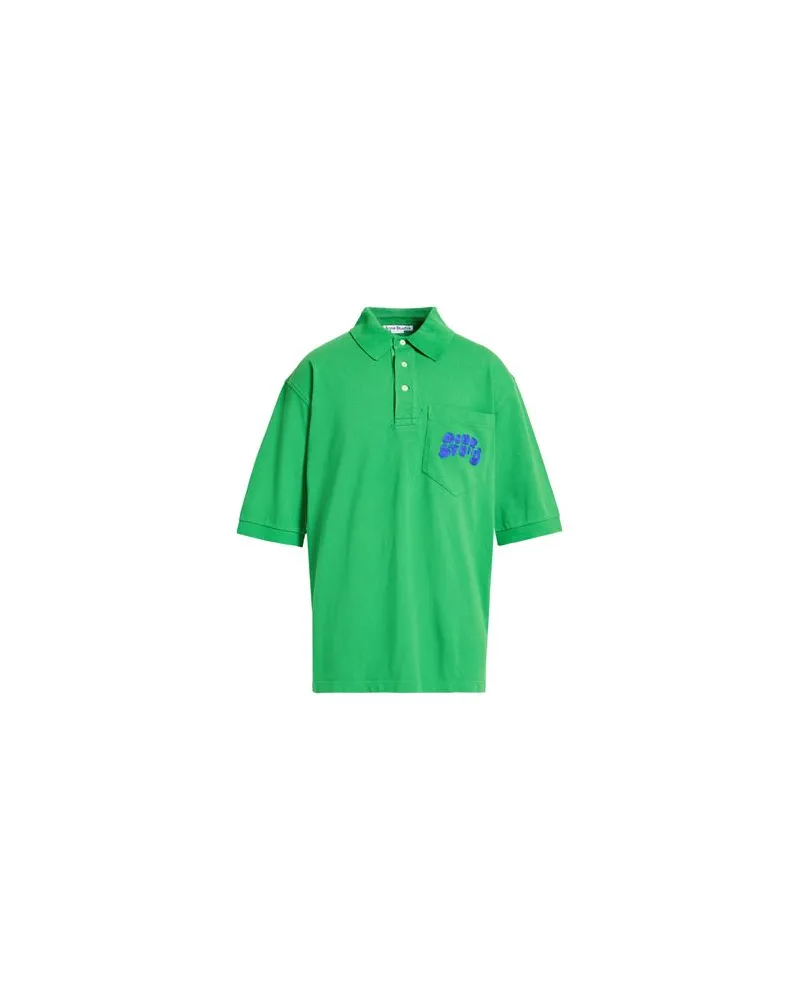 Acne Studios TOPS - Poloshirtsauf YOOX.COM Grün