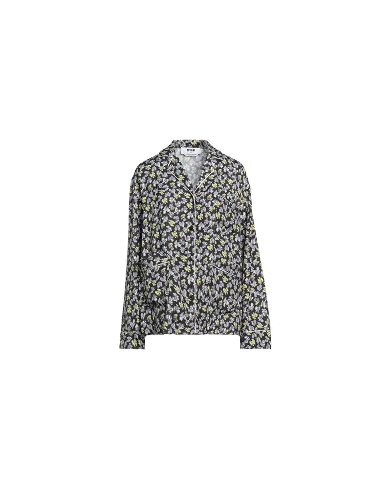 MSGM TOPS - Hemdenauf YOOX.COM Schwarz