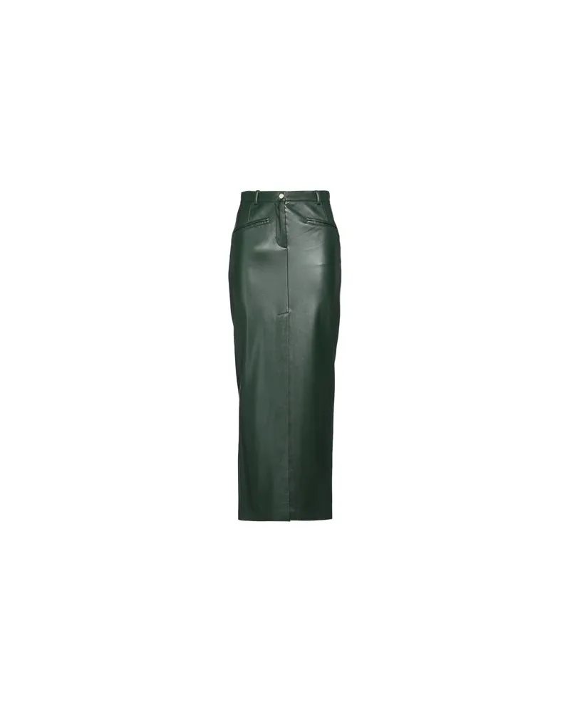Patrizia Pepe HOSEN & RÖCKE - Maxi-Röckeauf YOOX.COM Dunkelgrün