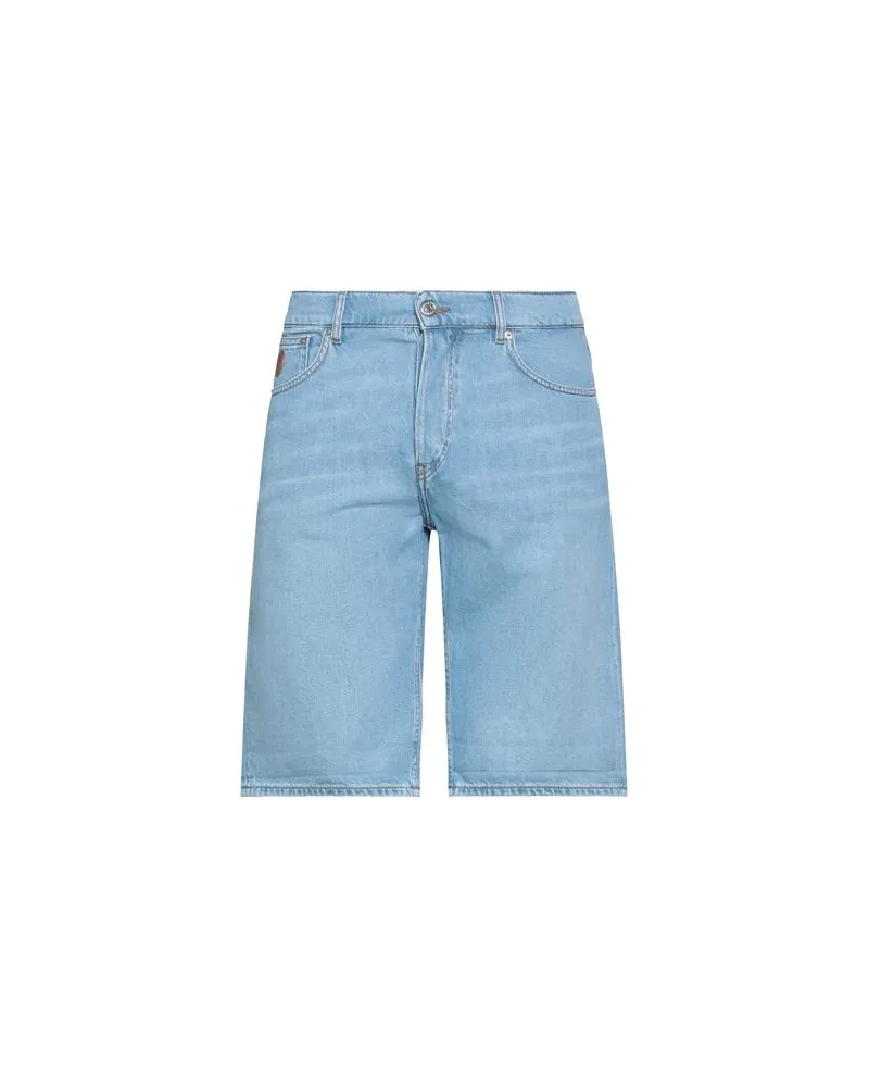 Trussardi HOSEN & RÖCKE - Jeansshortsauf YOOX.COM Blau