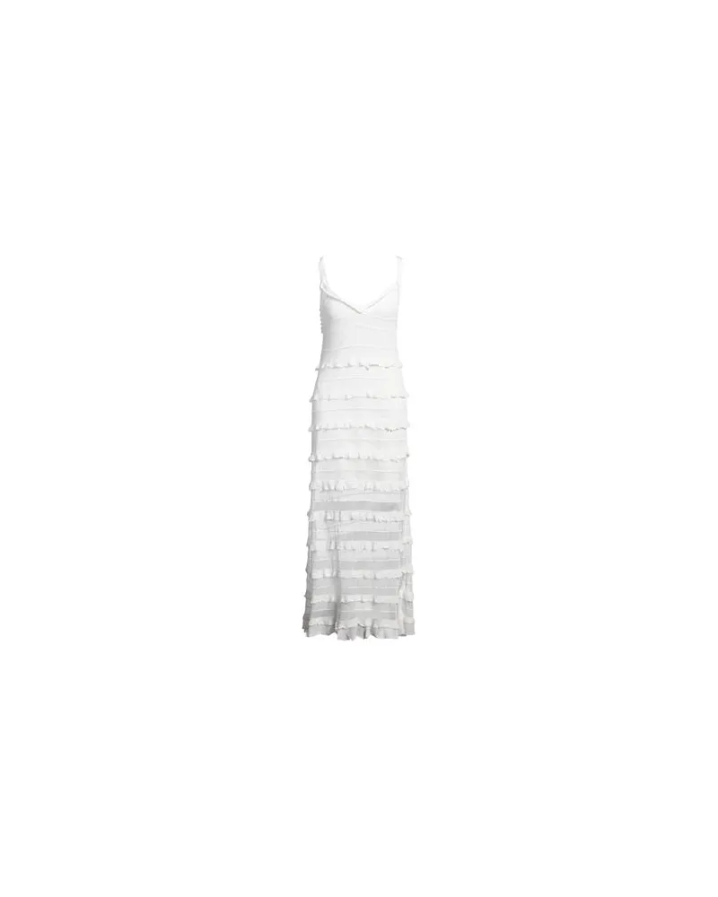Sandro KLEIDER - Maxi-Kleiderauf YOOX.COM Weiß
