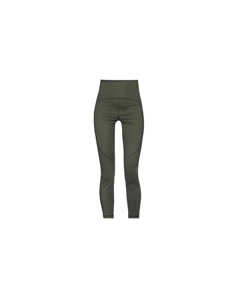 adidas HOSEN & RÖCKE - Leggingsauf YOOX.COM Militärgrün