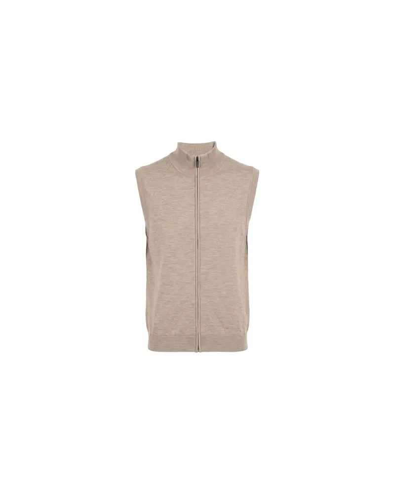 Hackett STRICKWAREN - Strickjackenauf YOOX.COM Beige
