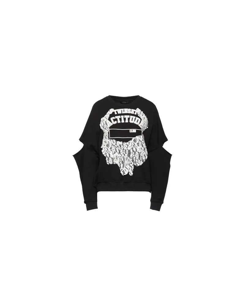 Actitude by Twinset TOPS - Sweatshirtsauf YOOX.COM Schwarz