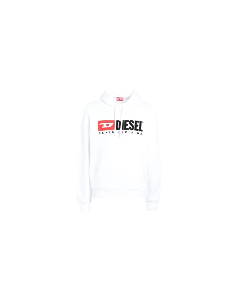 Diesel S-GINN-HOOD-DIV  - TOPS - Sweatshirtsauf YOOX.COM Weiß