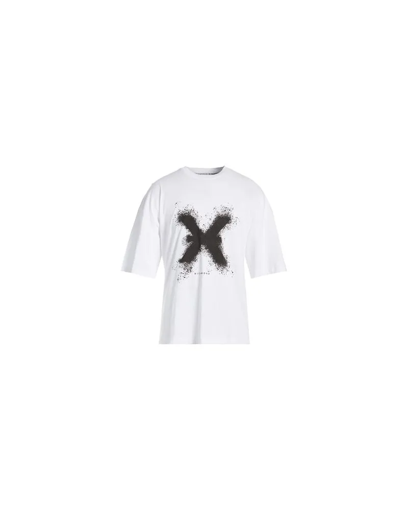 Richmond TOPS - T-shirtsauf YOOX.COM Weiß